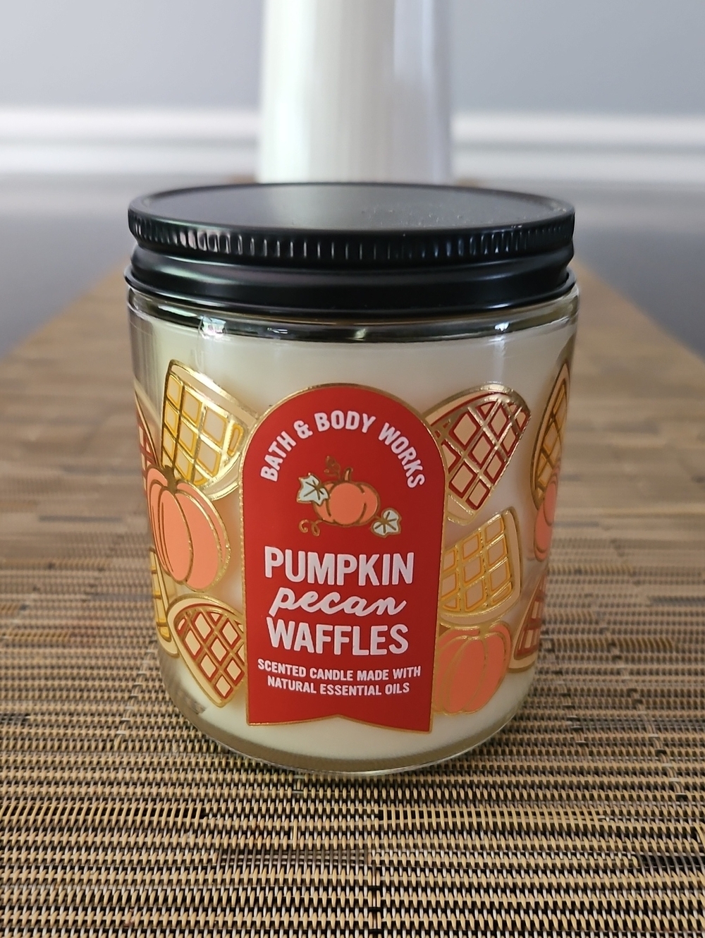 Bath & Body Works Pumpkin Pecan Waffles Candle